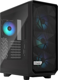 Fractal Design Meshify 2 Compact RGB Black TG Light Tint, Glasfenster (FD-C-MES2C-06)