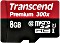 Transcend Premium R45 microSDHC 8GB, UHS-I, Class 10 (TS8GUSDCU1)