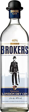 Broker's London Dry 40%vol
