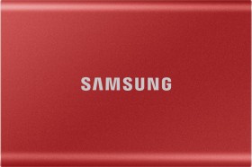 Samsung Portable SSD T7 rot 500GB, USB-C 3.1