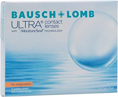 Bausch&Lomb ULTRA for Astigmatism, -1.75 Dioptrien, 3er-Pack