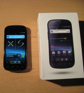Google Nexus S I9023 czarny srebrny