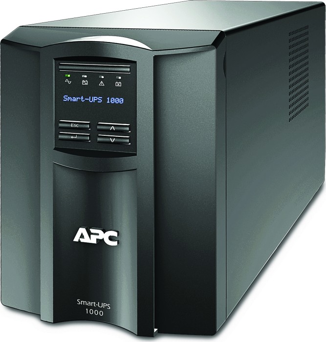 APC Smart-UPS 1000VA LCD SmartConnect, USB/seriell
