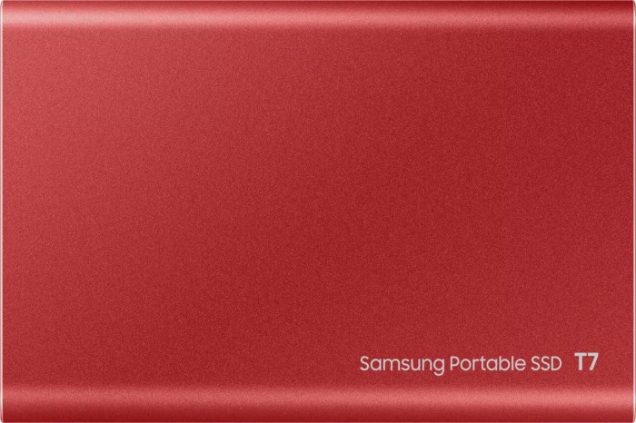 Samsung Portable SSD T7 rot 1TB, USB-C 3.1