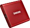 Samsung Portable SSD T7 rot 1TB, USB-C 3.1 Vorschaubild