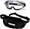 UVEX ultrasonic Vollsicht-Schutzbrille orange (9302245)