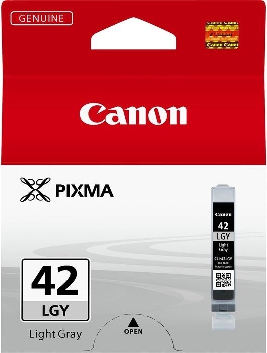 Canon CLI-42LGY Farbstoffbasiertes Hellgrau Original Tintenpatrone 835 Seiten (6391B001)