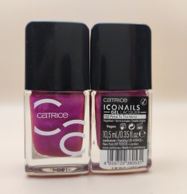 Catrice ICONails Gel Lacquer Nagellack 132 Petal To The Metal, 10ml