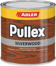 Adler Pullex Silverwood Holz-Lasur außen Holzschutzmittel altgrau, 5l (5050005)