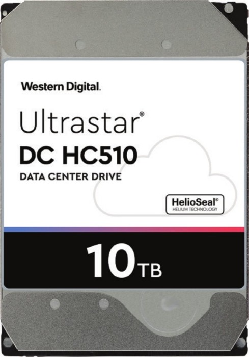 Western Digital Ultrastar DC HC510 10TB, 512e, ISE, SATA 6Gb/s (HUH721010ALE600 / 0F27604)