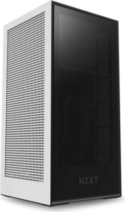 NZXT H1 [2021] weiß, Glasfenster, 650W SFX12V, Mini-ITX
