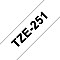 Brother TZe-251 Beschriftungsband 24mm, schwarz/weiß Vorschaubild