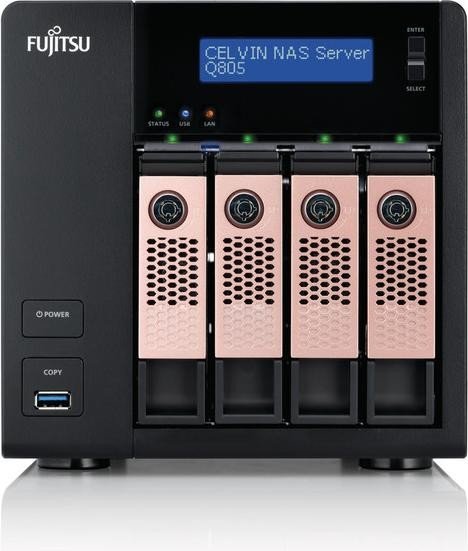 Fujitsu Celvin NAS Server Q805 24TB, 2x Gb LAN