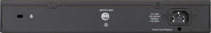 D-Link DGS-1100 Desktop Gigabit Smart Switch, 24x RJ-45, PoE+, V2