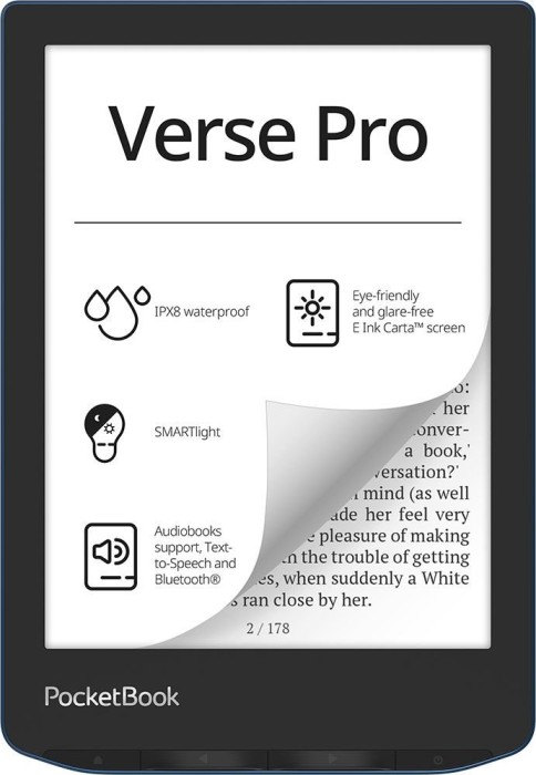 PocketBook Verse Pro, Azure (PB634-A-WW)