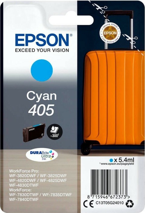 Epson Tinte 405 cyan