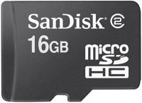 SanDisk microSDHC 16GB, Class 2
