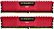 Corsair Vengeance LPX red DIMM kit 16GB, DDR4-2133, CL13-15-15-28 (CMK16GX4M2A2133C13R)
