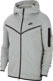Nike Sportswear Tech Fleece Jacke dark grey heather/black (Herren) (CU4489-063)