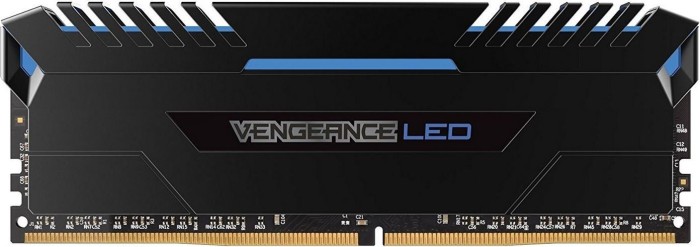 Corsair Vengeance LED blau DIMM Kit 32GB, DDR4-3200, CL16-19-19-36
