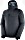 Salomon Arctic Down ski jacket ebony/heather (men) (C13978)