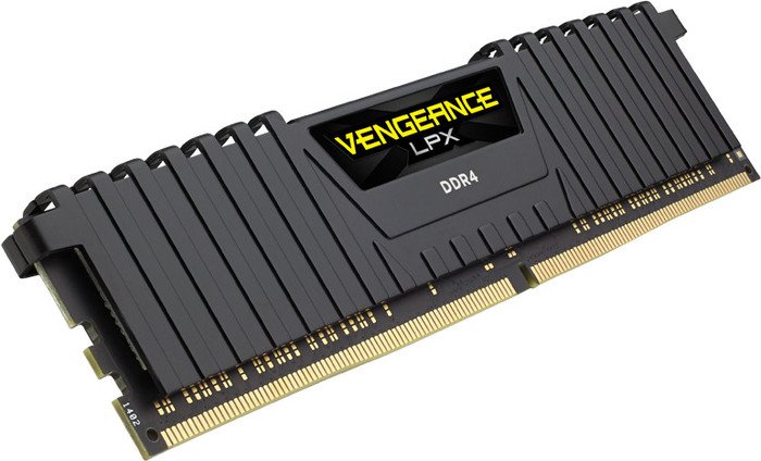 Corsair Vengeance LPX czarny DIMM Kit 8GB, DDR4-2666, CL16-18-18-35