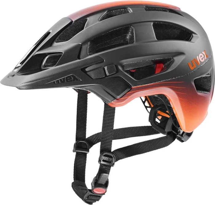 Uvex Finale 2.0 Tocsen MTB-Helm – Mit Sturzsensor, GPS-Alarm, Größenanpassung 52-57 Cm, Titan/orange