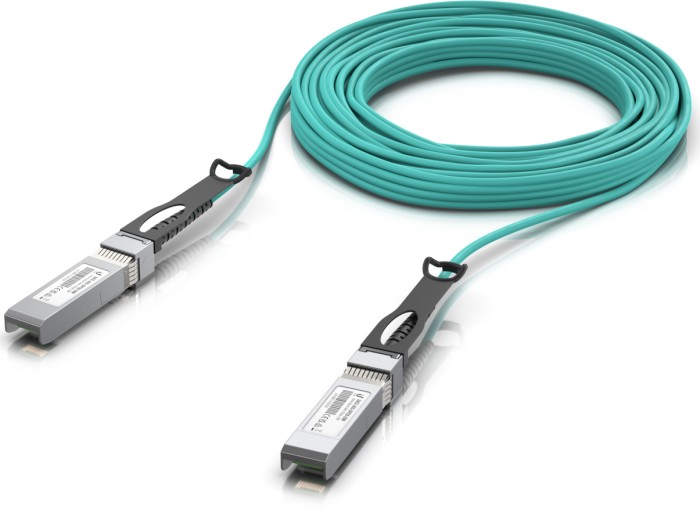 Ubiquiti UniFi UACC Active Optical Cable 25G 20m LAN-DAC, dupleksowy kablel światłowodowy, SFP28