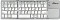 MediaRange kompakte radio-klawiatura z 63 guzikami i touchpad, srebrny, Bluetooth, DE (MROS133)