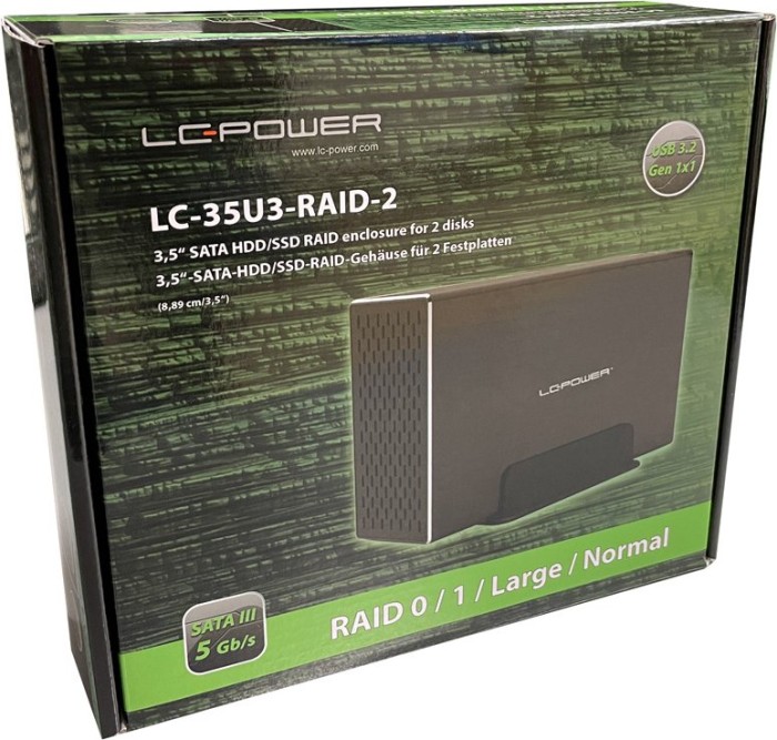LC-Power LC-35U3-RAID-2, USB-A 3.0