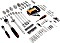 Bahco S910 wrench set 1/4" 1/2", 92-piece.
