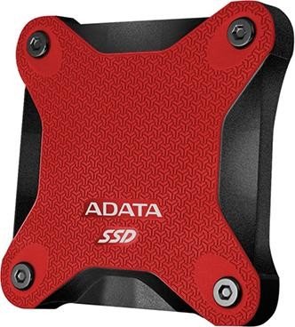 ADATA SD600 czerwony 256GB, USB 3.1 Micro-B