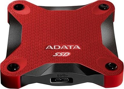 ADATA SD600 czerwony 256GB, USB 3.1 Micro-B