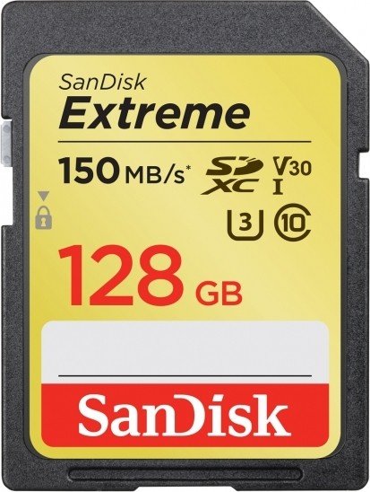 SanDisk Extreme, SD UHS-I U3, V30, Rev-V5