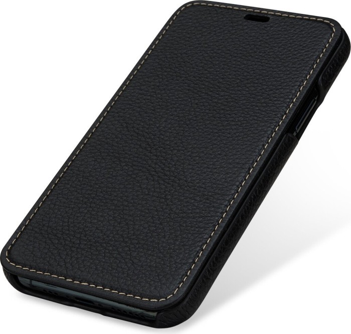 Stilgut Book Type Leather Case für Apple iPhone 11 Pro schwarz