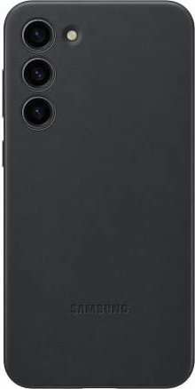 Samsung Leather Case für Galaxy S23+ schwarz