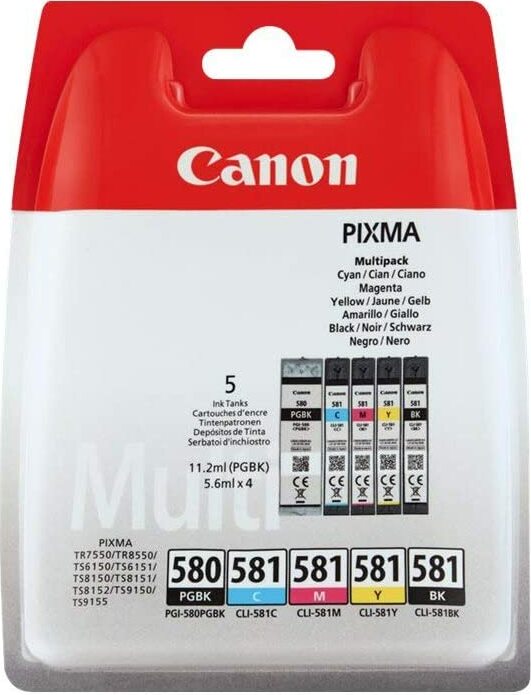 Canon Multipack PGI-580PGBK/CLI-581