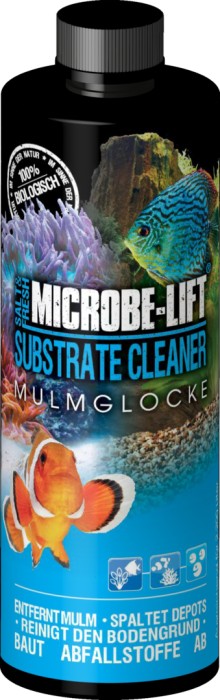 Microbe-Lift Substrate Cleaner Mulmglocke, hochaktive Bakterien zur Mulm- & Schmutzentfernung im Aquarium