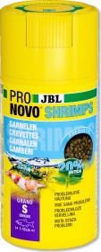 JBL PRONOVO Shrimps Grano S, Hauptfutter-Granulat für Garnelen von 1-20cm, 100ml