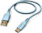 Hama Ladekabel Flexible USB-A/USB-C 1.5m Silikon blau (201569)