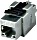 Telegärtner AMJ Modul K T568B, RJ-45/RJ-11/RJ-12 Cat6A Modularstecker, feldkonfektionierbar, 2er-Pack (J00029A0077)