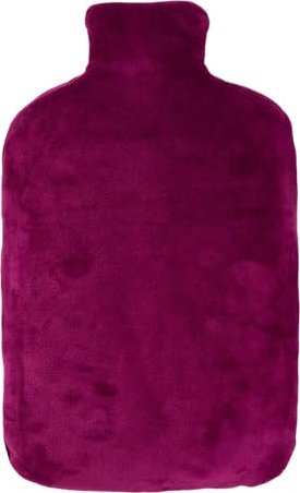 Hugo Frosch Nickibezug Öko-Wärmflasche purpur violett