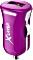XLayer USB-KFZ-Ladegerät 2.4A Colour Line violett (214108)