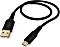 Hama Ladekabel Flexible USB-A/Micro-USB 1.5m Silikon schwarz (201564)