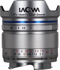 Laowa 14mm 4.0 FF RL Zero-D für Leica M silber