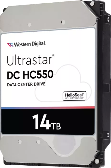 Western Digital Ultrastar DC HC550 14TB, SE, 24/7, 512e / 3.5" / SATA 6Gb/s