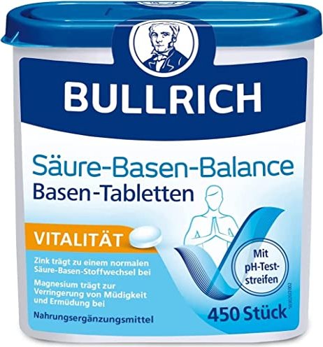 Bullrich Säure Basen Balance tabletki, 450 sztuk