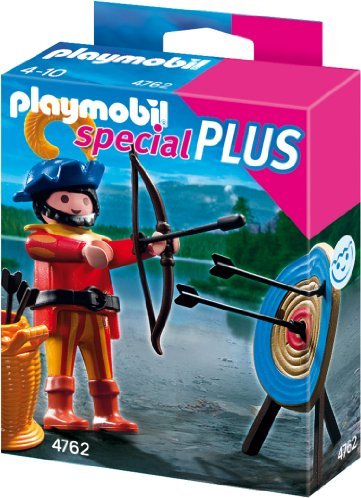 Playmobil special Plus Bogenschütze mit Zielscheibe 4762 Neu Ritter Ritterburg 