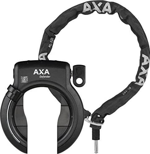 AXA Defender/RLC 100 Ringschloss + Einsteckkette Set
