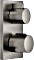 Dornbracht UP - Thermostat mit Zweiwege-Mengenregulierung dark platinum gebürstet (36 426 670-99)